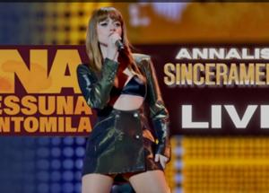 Annalisa, ecco Sinceramente all'Arena di Verona: esibizione ipnotica. Video